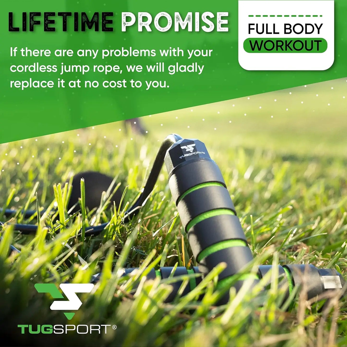 Adjustable Cordless Jump Rope with Weighted Balls - Indoor Ropeless Skipping Rope for Cardio Fitness, No Tangling, Smooth Rotation