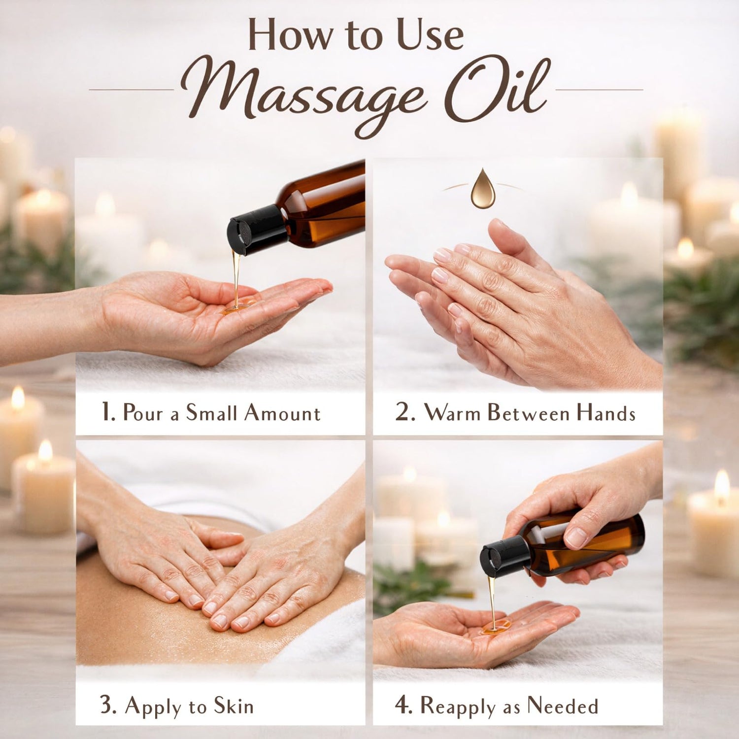 Massage Oils & Lotions