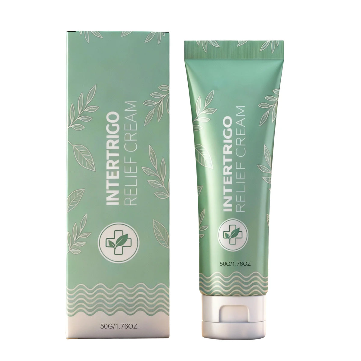 Intertrigo Relief Cream Melaleuca Alternifolia Leaf Oil Soothe Discomfort Calm Redness Mild Non Irritating Long Lasting Moisturizing Improve Skin Health Gentle Body Care