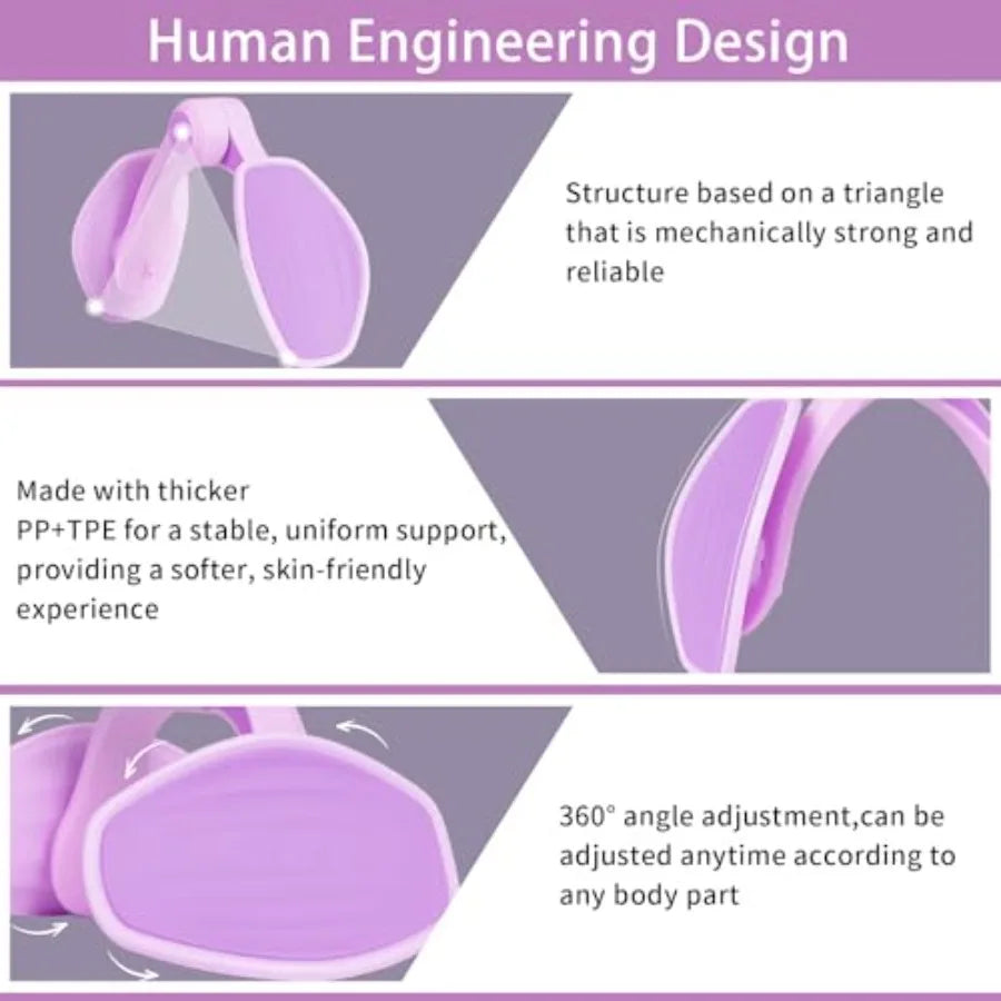Thigh Master Hip Trainer Kegel Exerciser, Pelvic Floor Exercise Devices for Arm Leg, Inner Thigh Exercise Equipment Kegel Exerc