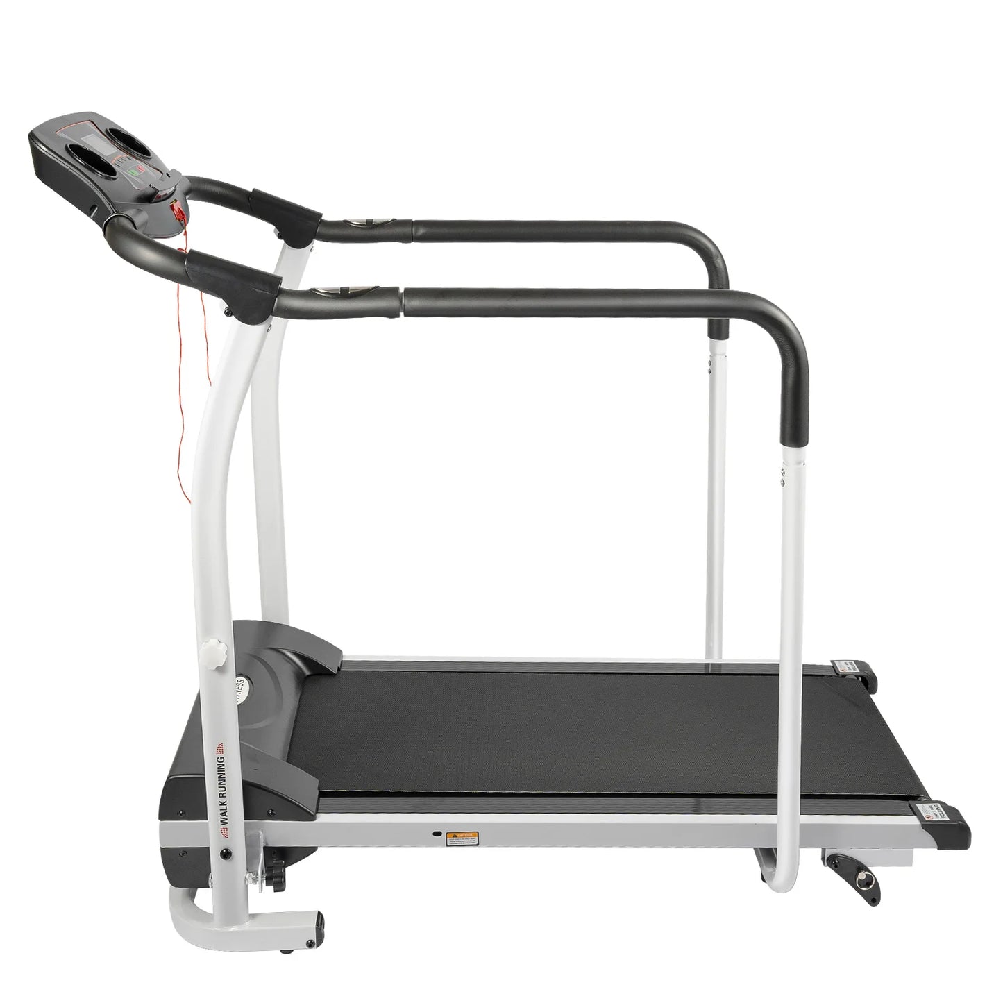 BulkHarbor Walking Treadmill with Long Handrail for Balance,  Recovery Fitness Exercise Machine Foldable,Adjustable Design