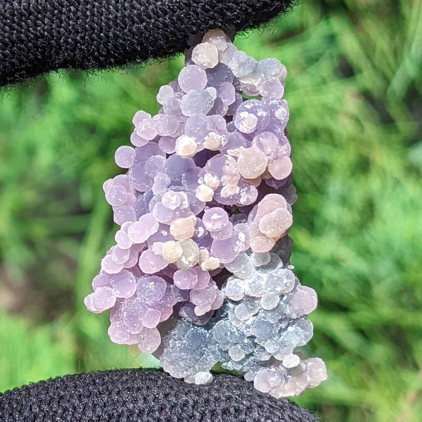 1pc Purple Grape Agate Specimen Raw Stone, natural stones figures,home decor,meditation crystal stones,Natural agate stone