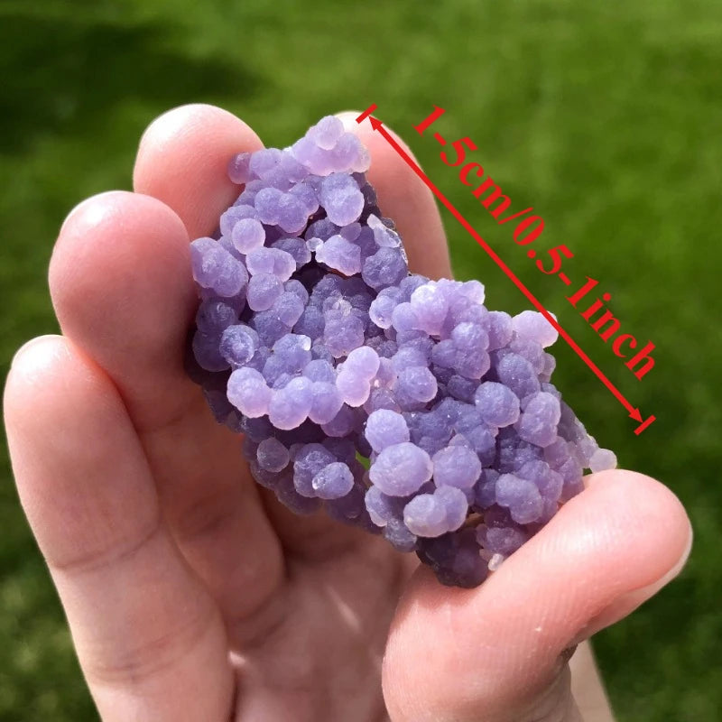 1pc Purple Grape Agate Specimen Raw Stone, natural stones figures,home decor,meditation crystal stones,Natural agate stone