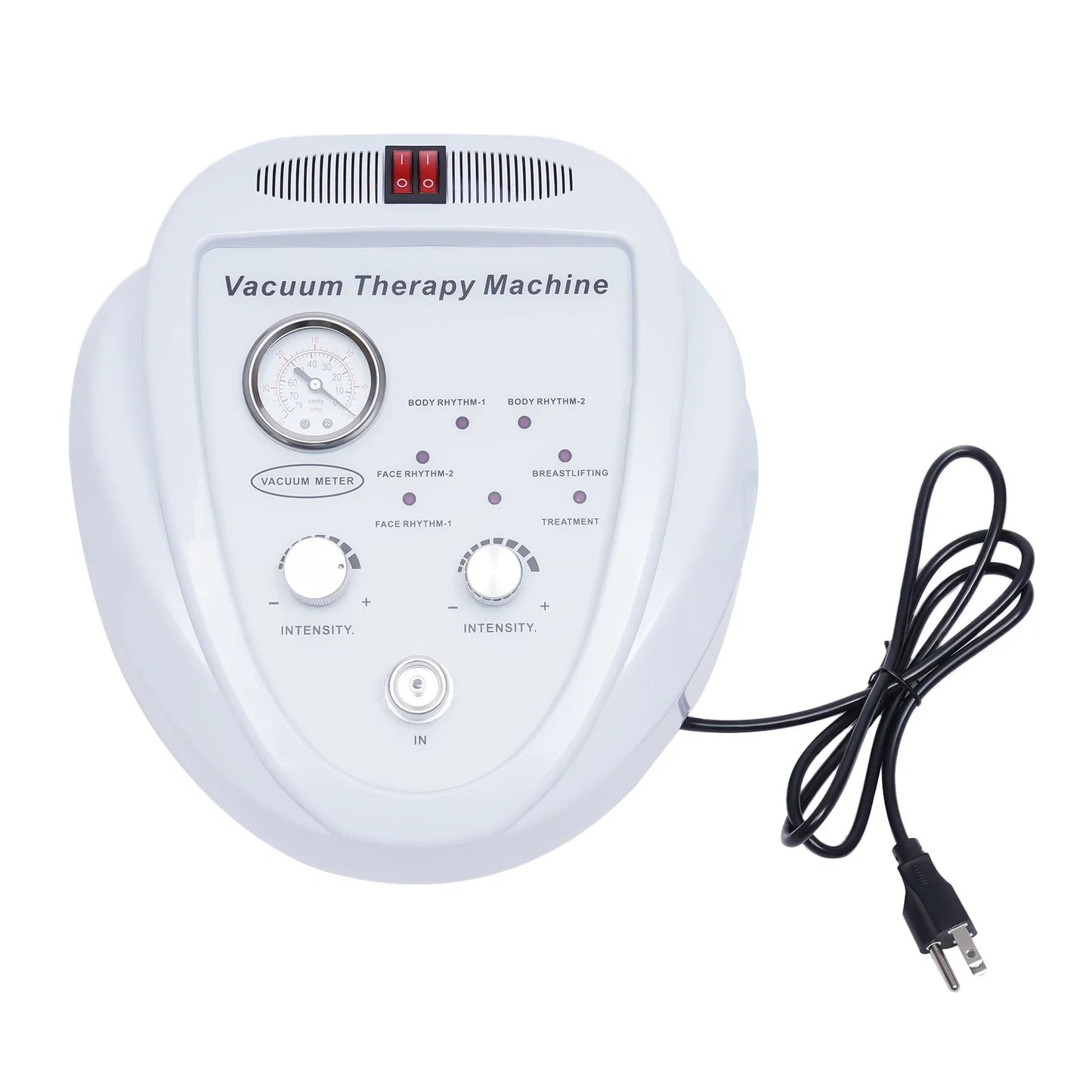 Vacuum Therapy Machine,Professional Acupoint Cupping Body Shaping Device New Body Machine for Body Care with 30 Cups and 3 Pumps