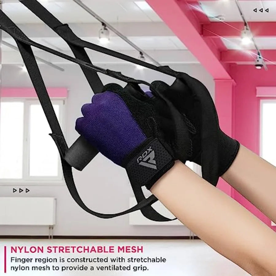 Weight Lifting Gloves Gym Workout, Full Finger Touch Screen, Breathable Anti Slip Padded Palm Protection, Fitness Strength Trai