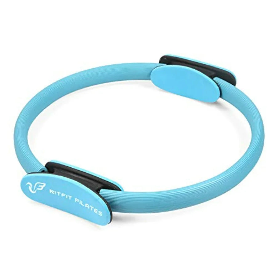 Pilates Ring Circle - 14 Inch Magic Fitness Circle for Toning Inner and Outer Thighs, Bonus Workout Guide Included