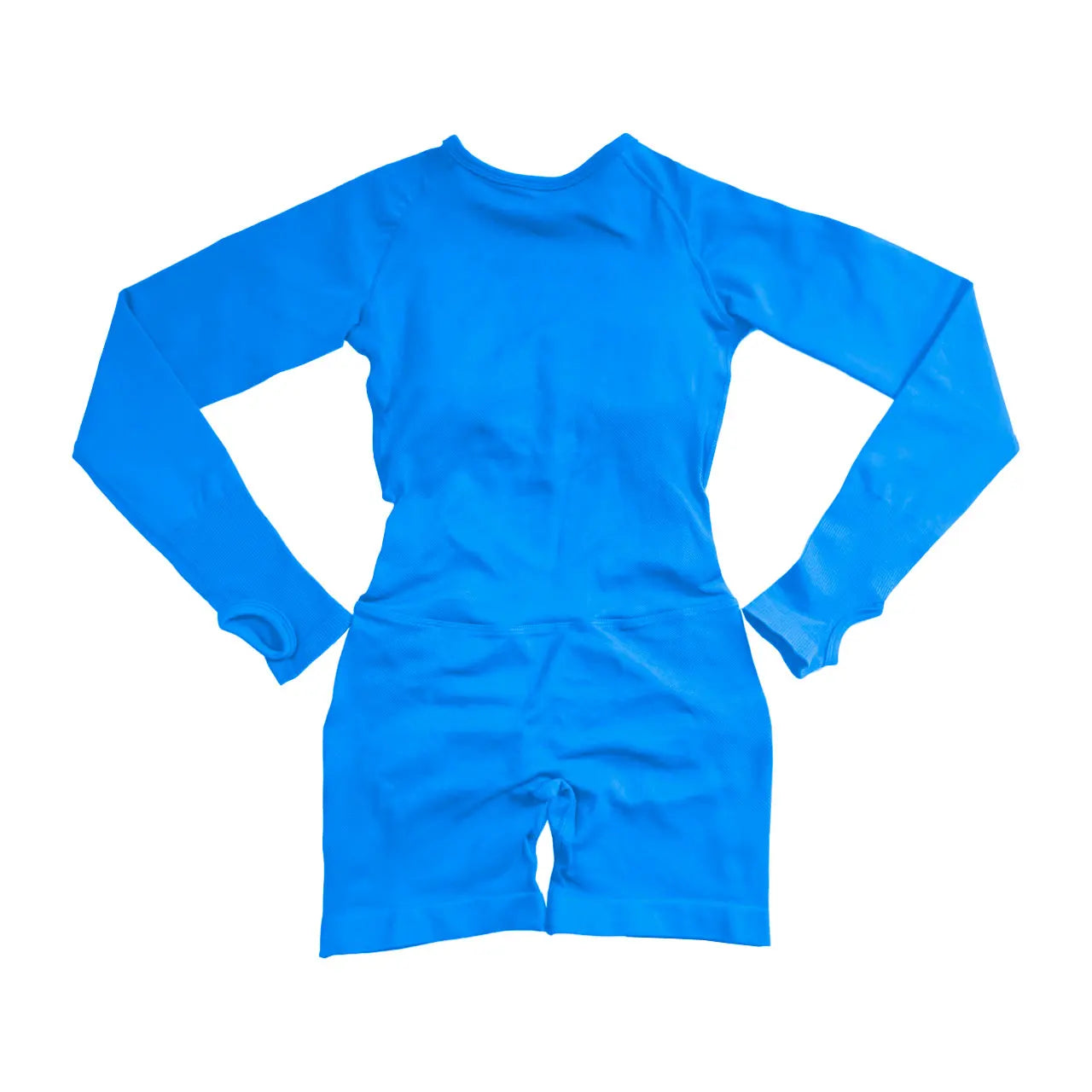 HerGym Activewear Long Sleeve One Piece Women Seamless Yoga Fitness Workout Short Jumpsuit Backless Set Gym Sportswear Playsuit