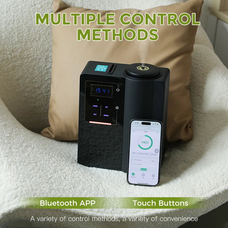 NAMSTE Bluetooth 500m³ Aroma Diffuser Home Fragrance Scent Diffuser Machine Perfume Essential Oil Diffuser Room Air Freshener