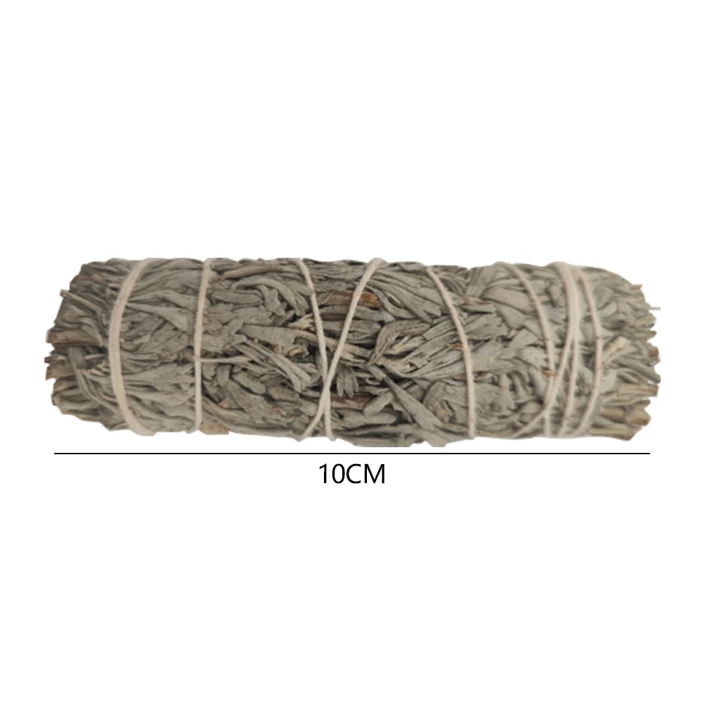 Incense Blue Sage Sticks Burning Healing  Pure Leaf Purification Sticks Portable Treatment Burning Aromatherapy