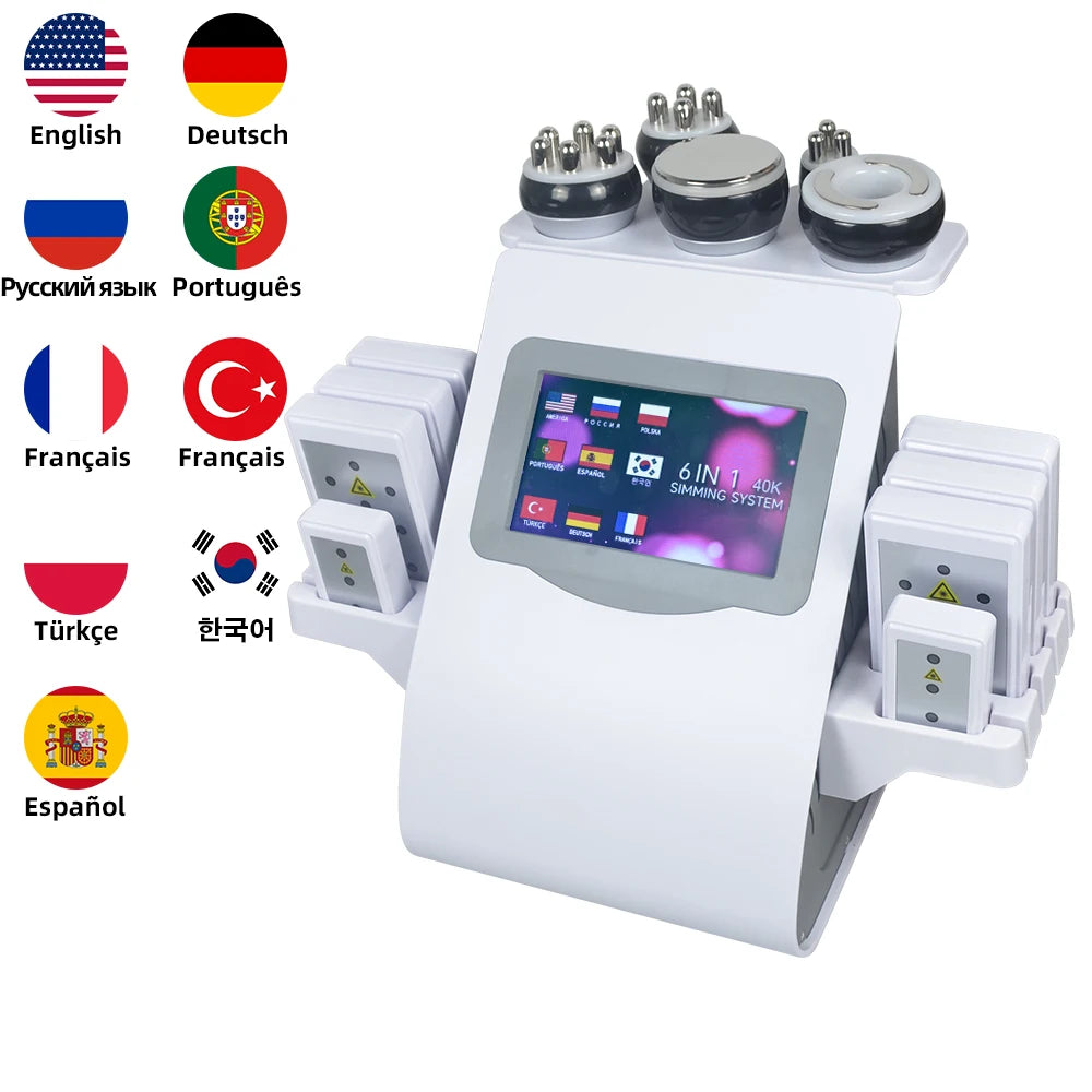 6-in-1 Multi-Function Body Slimming & Skin Care Machine