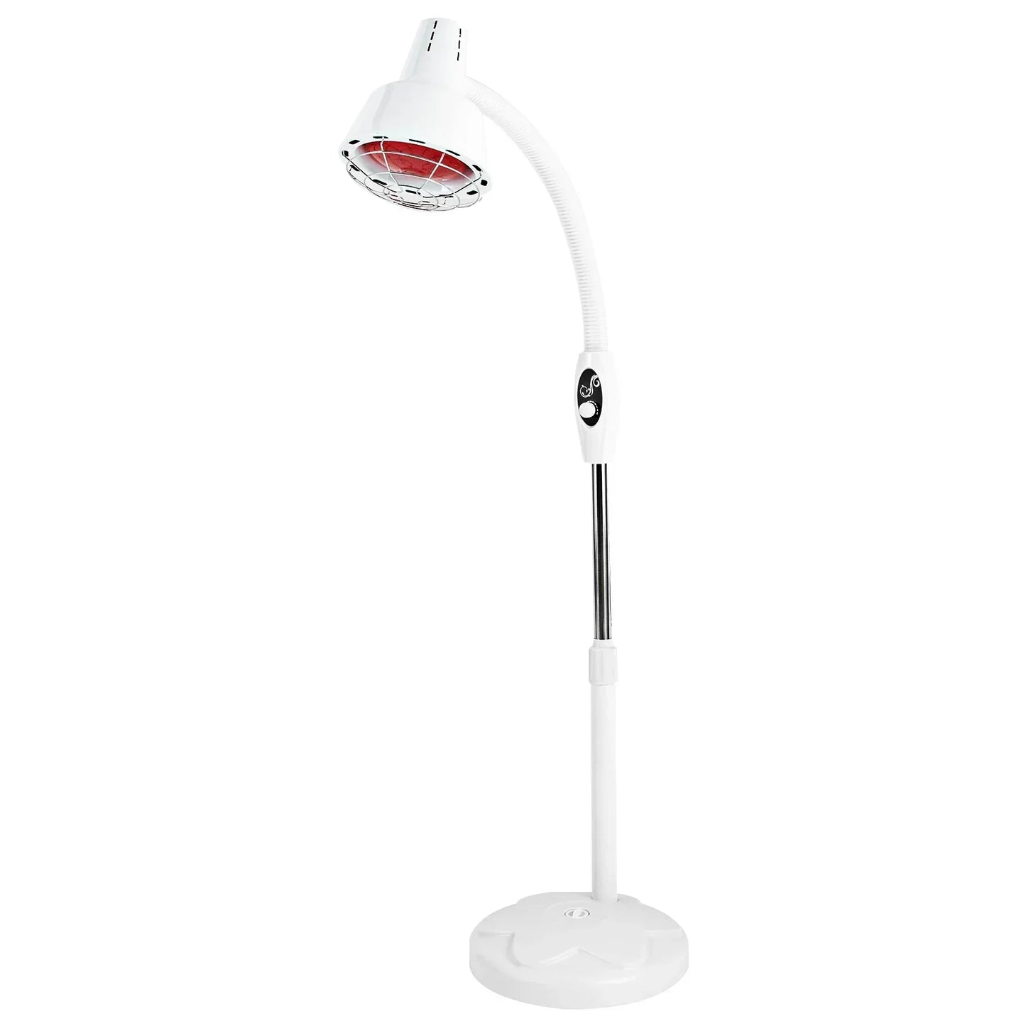 Infrared Light Lamp, Single Head Heat Light, 110V 275W Adjustable Temperature Hair Heat Lamps Machine, Salon Heat Lamp Equipment