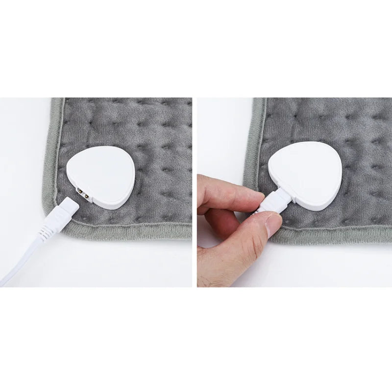 30*60cm Electric Heating Pads for Back Neck Shoulder Home Office 9 Heat Levels Heat Therapy Pad Constant Temperature Heating Mat US Plug