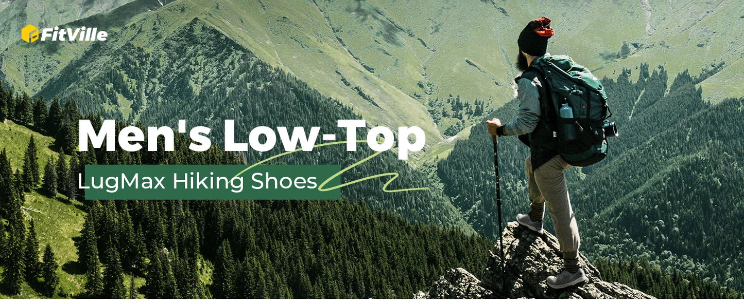 Fittington Slip-on Shoes Wide Sneakers For Men Soft Mens Running Shoe Slip Resistant Hiking Walking Shoes With Arch Spport