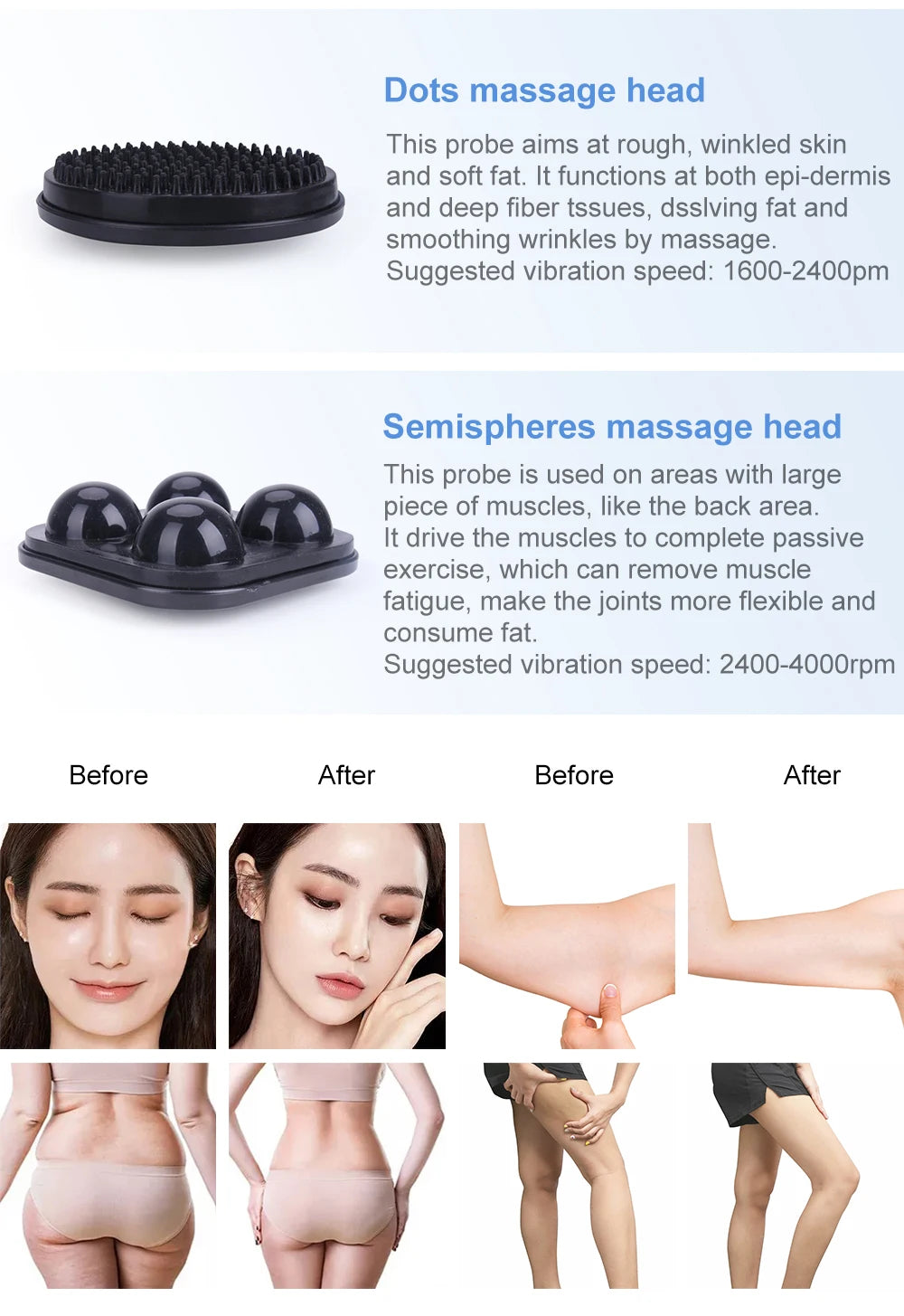 High Frequency G5 Vibrating Body Slimming Machine Fitness Cellulite Fat Reduce Shaping Massager Weight Loss Slimming Beauty tool