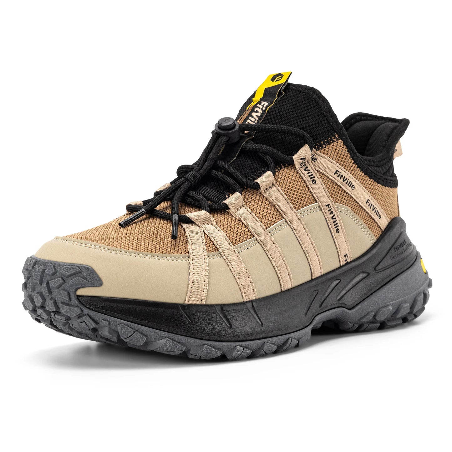 Fittington Slip-on Shoes Wide Sneakers For Men Soft Mens Running Shoe Slip Resistant Hiking Walking Shoes With Arch Spport