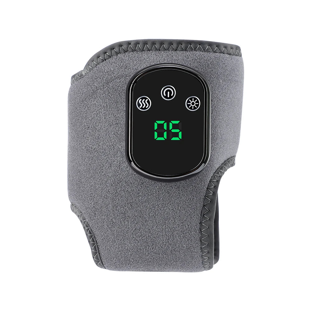 Electric Heating Foot Ankle Massager with Vibration Ankle Wrap Support Hot Compress for Joint Protection Foot Protector