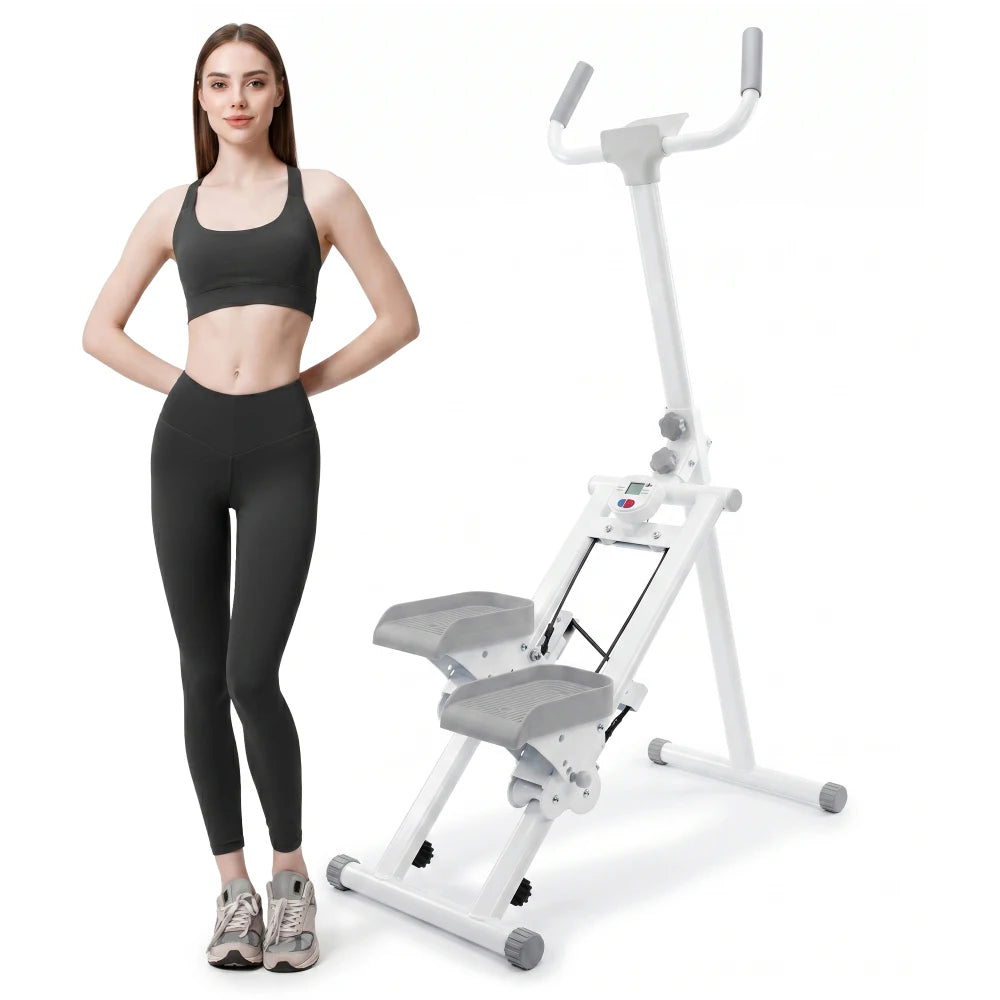 Ye Stair Stepper Machine, Vertical Climber w/ LCD Display, Compact Cardio Step Trainer for Full-Body Home Workouts