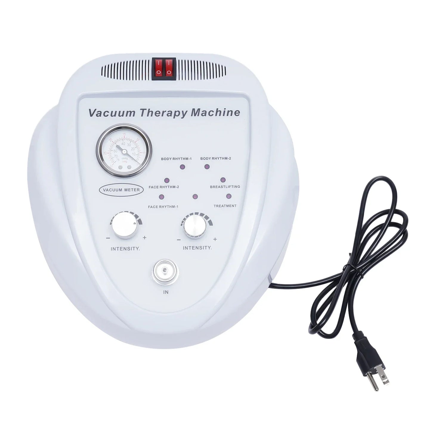 Vacuum Therapy Machine,Professional Acupoint Cupping Body Shaping Device New Body Machine for Body Care with 30 Cups and 3 Pumps