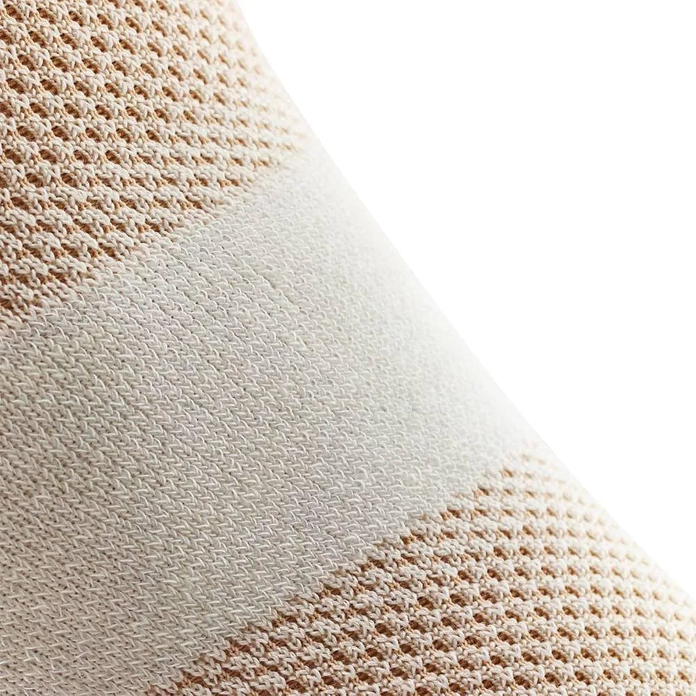 Outdoor Knee Support Brace for Hiking, Walking & Running - Sandstone-Orange, M