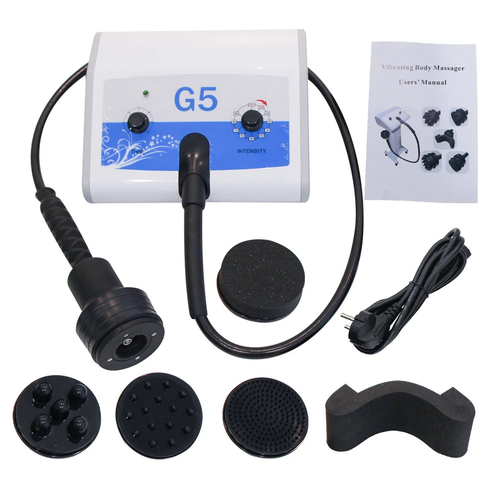 G5 Vibration Massage Slimming Fat Reduce Shaping Massager Waist Muscle Relax Anti Cellulite High Frequency Body Firming Device