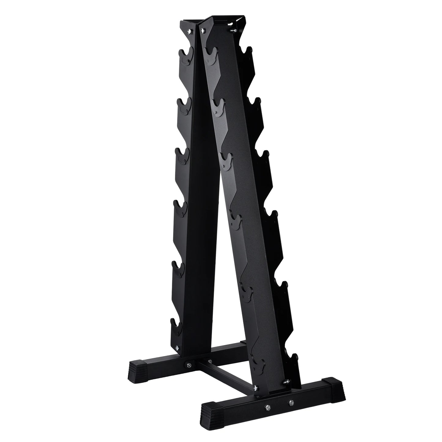 Dumbbell Rack Stand Heavy Duty， Space Saving Tree Shape Weight Storage Organizer for 6 Pairs Hex Dumbbells， 6 Tier Dumbbell Weight Rack for Dumbbell Set， Home Gym Workout Commercial Gym Strength Training