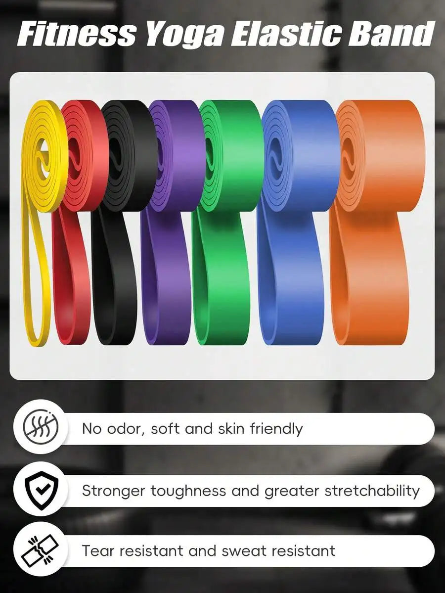 5lbs To 230lbs Pull Up Assist Resistance Bands, Including Pull Up Resistance Bands, Stretch Bands, Fitness TPE Resistance Bands