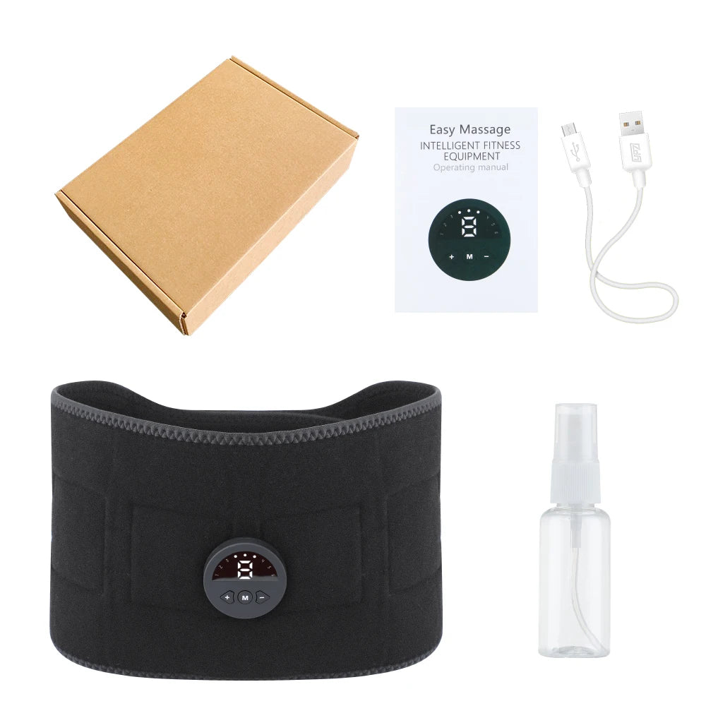 NEW Waist Massager Portable USB Charging Shaper Electric Arm Hip Leg Trainer Body Shaping Belt Fitness Massager Unisex