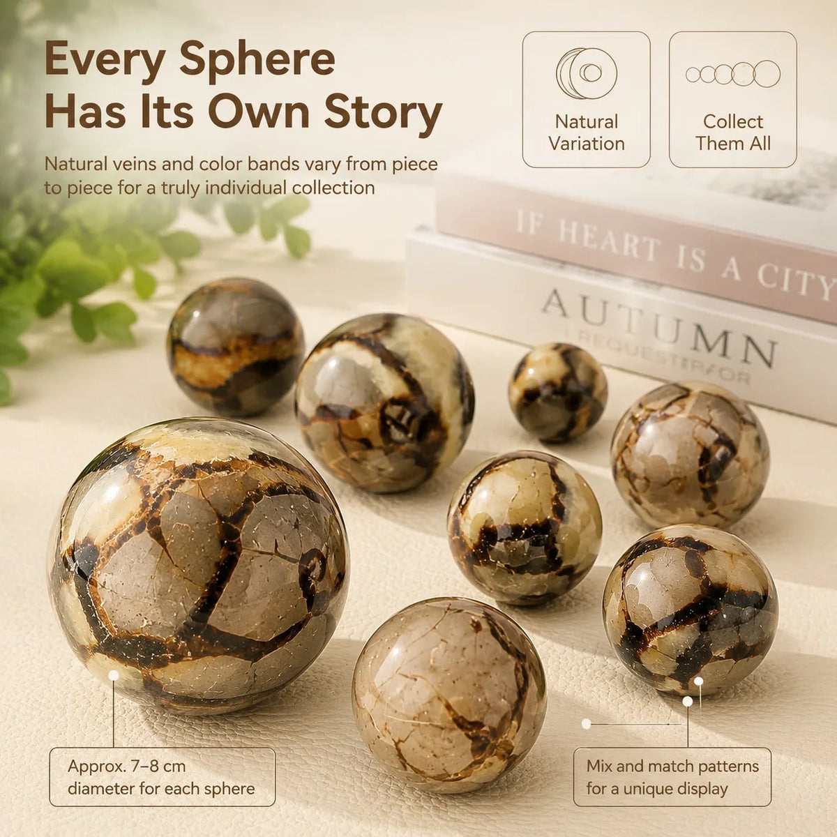 1 natural high-quality turquoise crystal ball, Bohemian style, random style, crystal crafts, mineral specimens, suitable for home accessories, is the best holiday gift for crystal enthusiasts