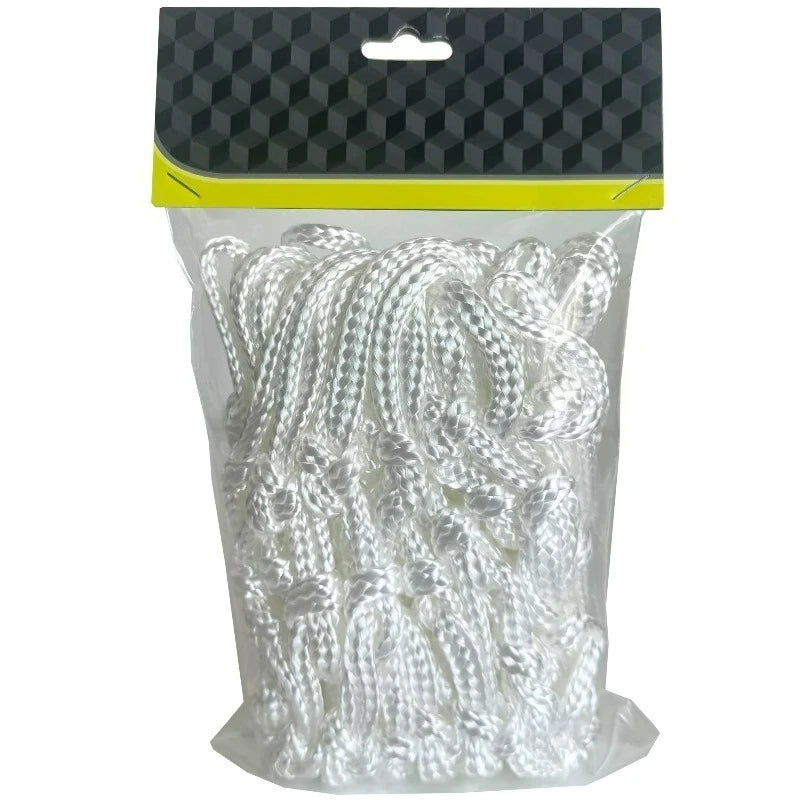 Regulation Size Heavy Duty Basketball Net, White, Polyester, 6.9 oz