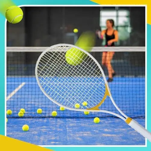 4 Pcs Tennis Rackets for Adults Recreational 4 Players 27 Inch Tennis Racquets Lightweight Tennis