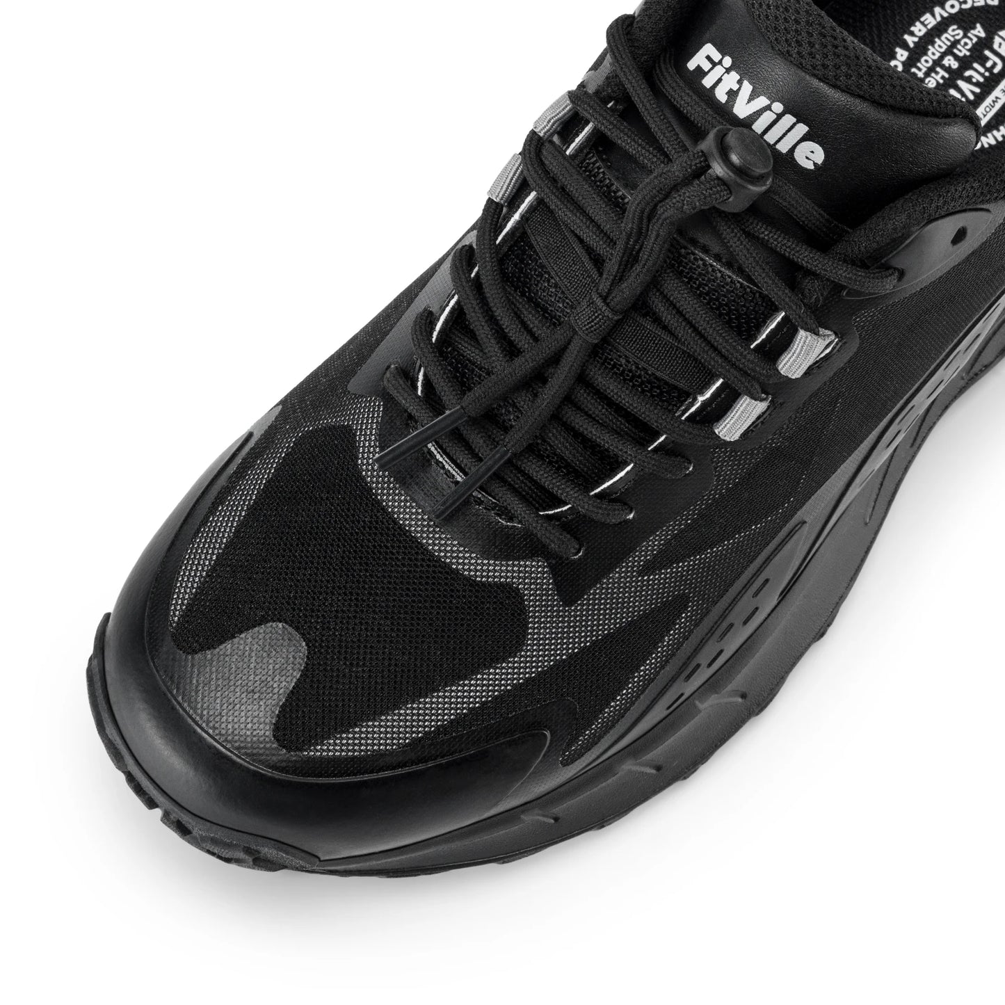 Fittington Slip-on Shoes Wide Sneakers For Men Soft Mens Running Shoe Slip Resistant Hiking Walking Shoes With Arch Spport