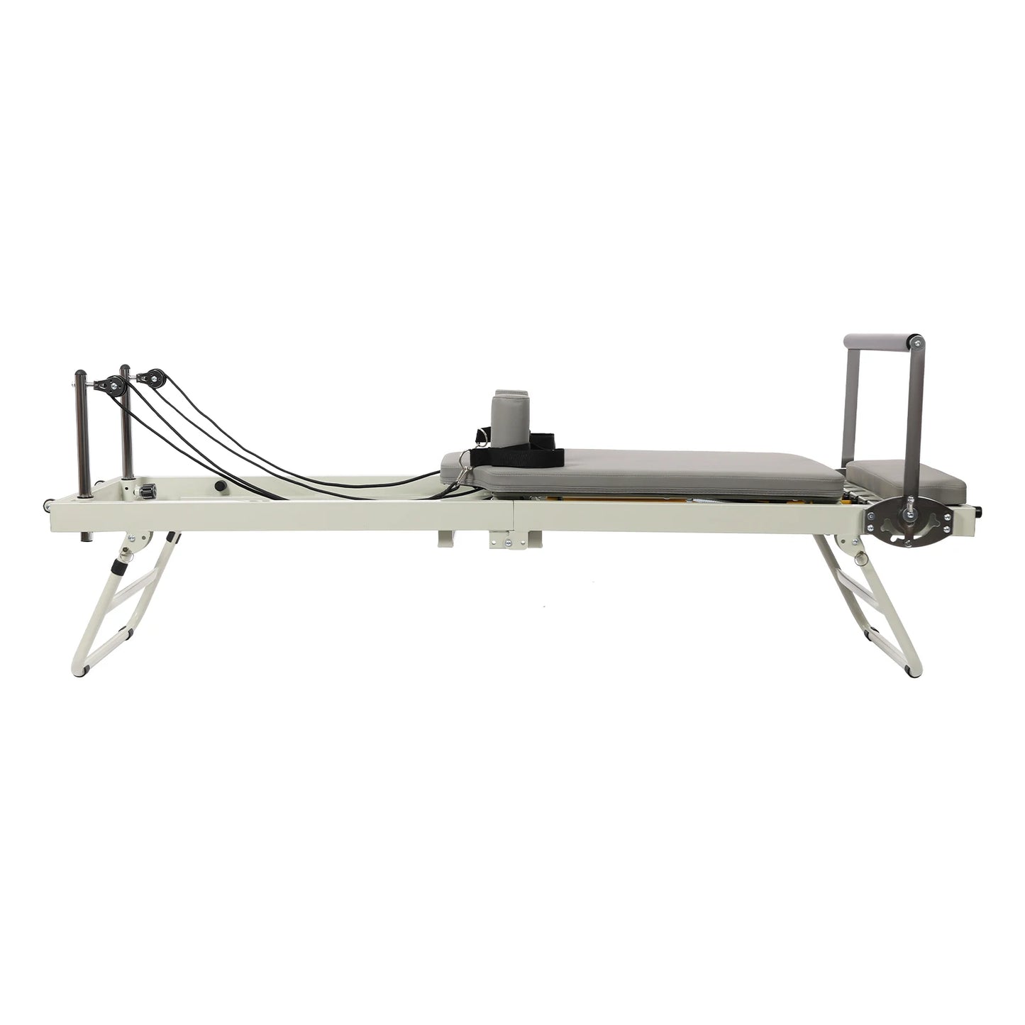 120kg/264.55lbs Foldable Pilates Reformer Machine, Multifunctional Yoga Fitness Equipment, Pilates Exercise Equipment