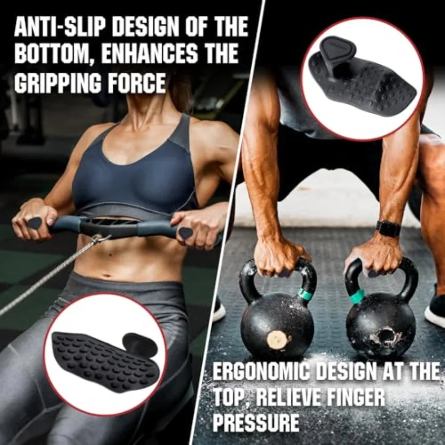 Anti-Slip Workout Grips, Ergonomic Palm Protection for Weight Lifting, Pull-Ups and Gym Training