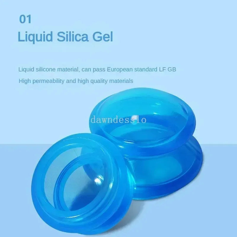 Anti-cellulite Silicone Suction Cup Ventosas Massage Body Cups Vacuum Cupping Therapy Set Masajeador Face Sucker Slimming Jars