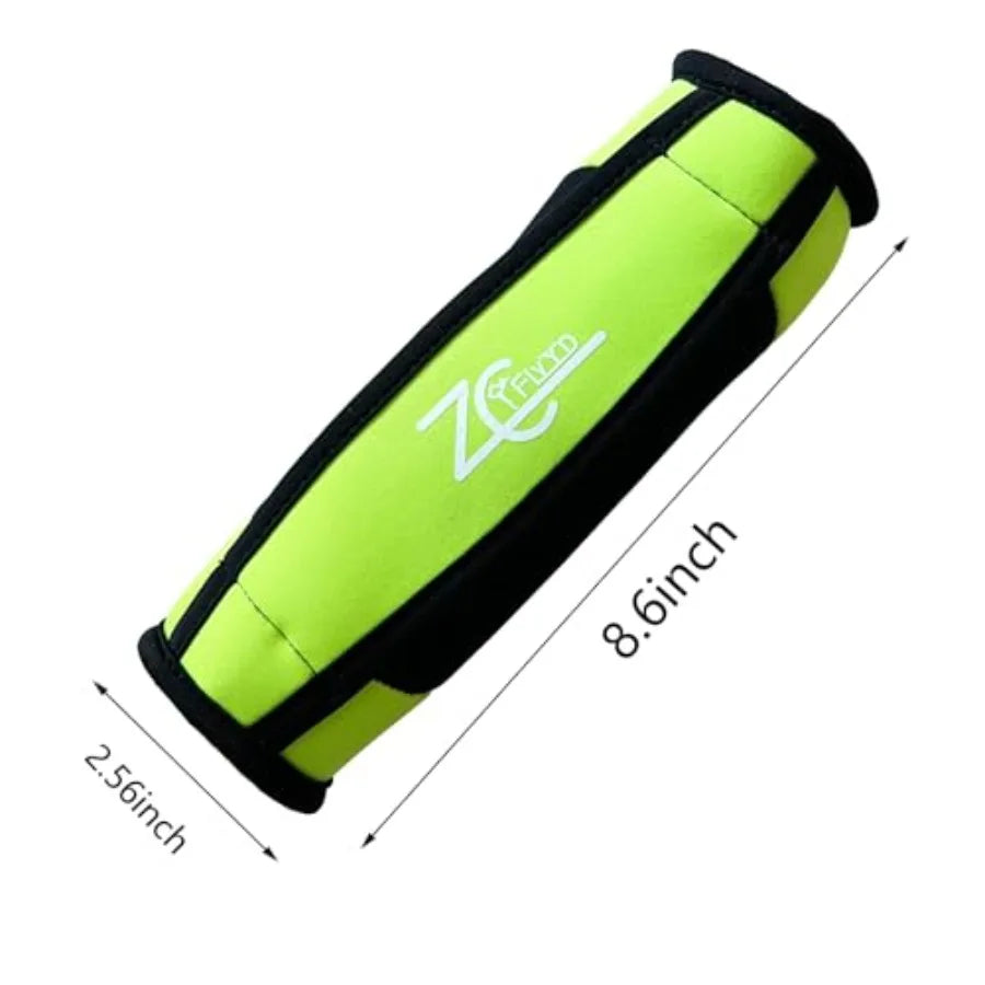 Soft Hand Weight Set with Non-Slip Strap-Multiple Weights 1/2/3/4/5LBS Dumbbells for Men Women Walking Running Cardio Yoga Pila
