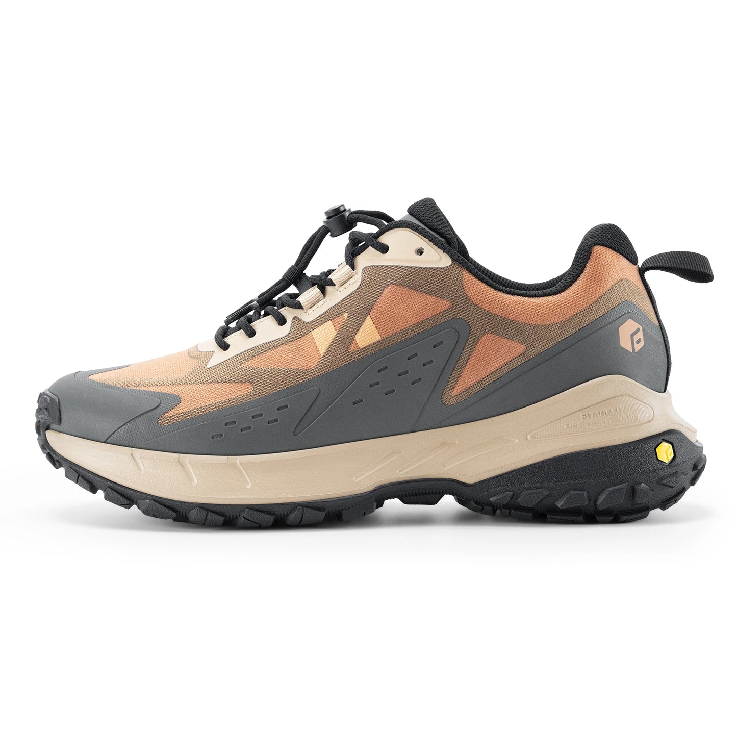 Fittington Wide Shoes For Men.  Breathable Mesh Upper Sneakers Non-Slip Trekking Hiking Walking Shoes With High Arch Support