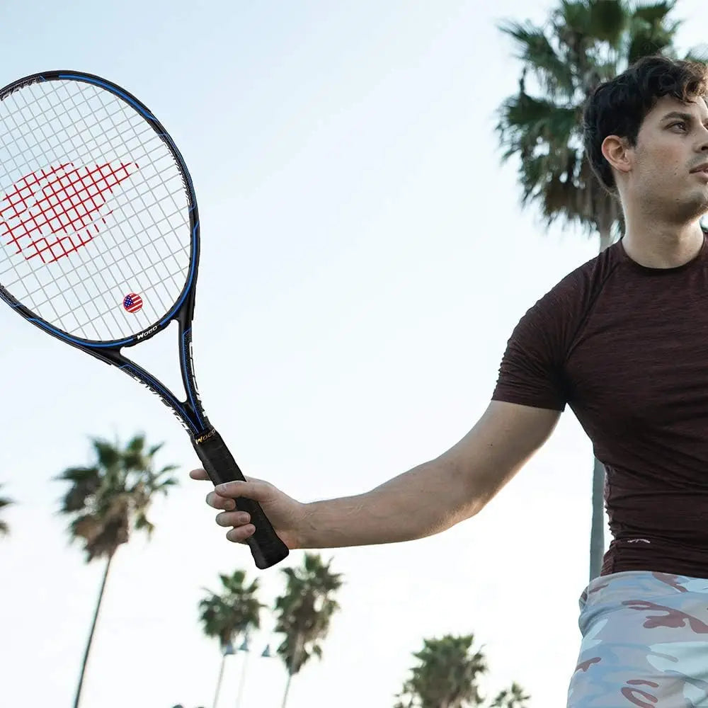Adult 2 Player Tennis Racket Perfect for Beginner and Professional Players, 27” Speed Tennis Racquet