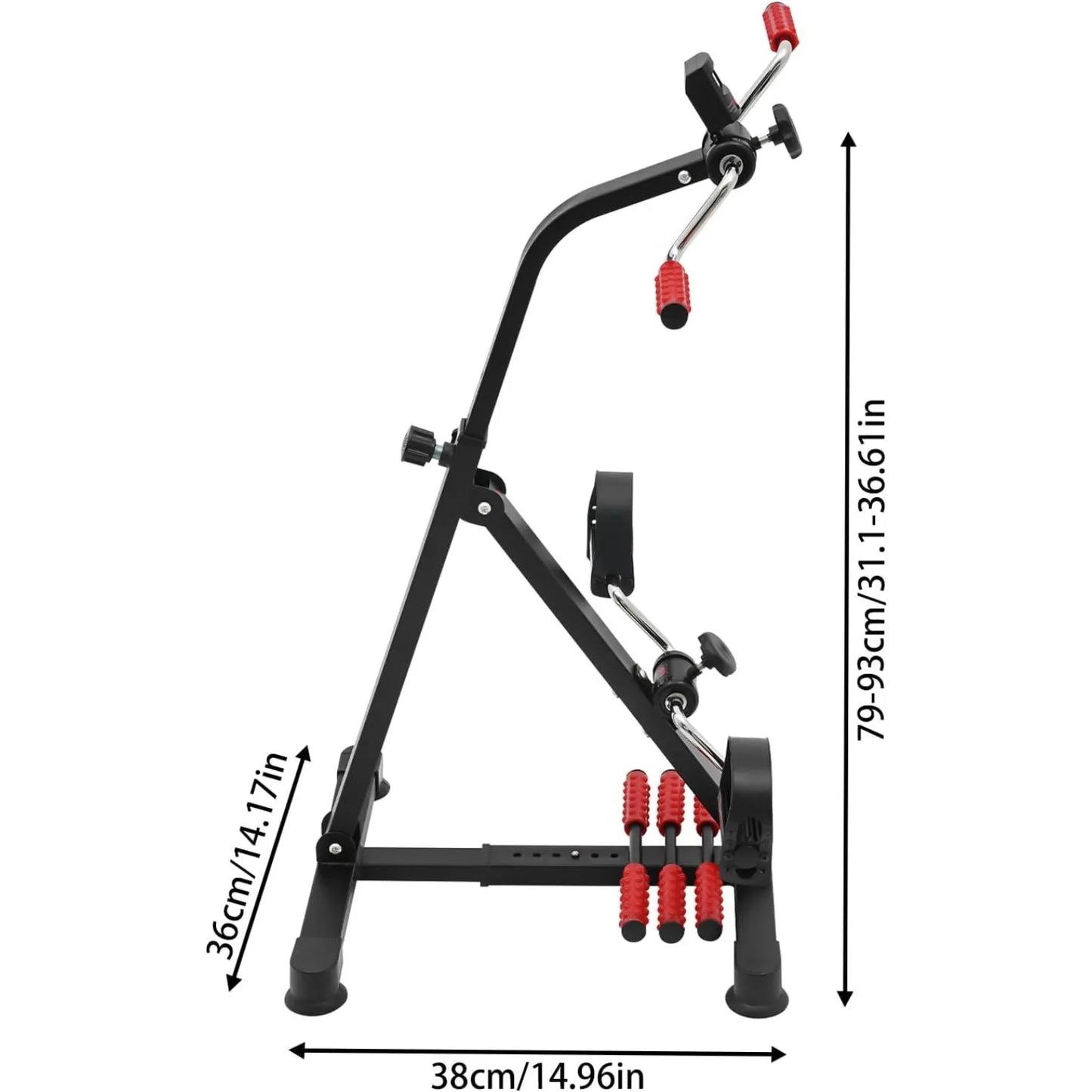 Pedal Exerciser Bike, Fitness Bike, Exerciser Bike, Pedal Exerciser Bike Hand Arm Leg And Knee Stroke Recovery Equipment, Elderly Physical Therapy Sit Exercise