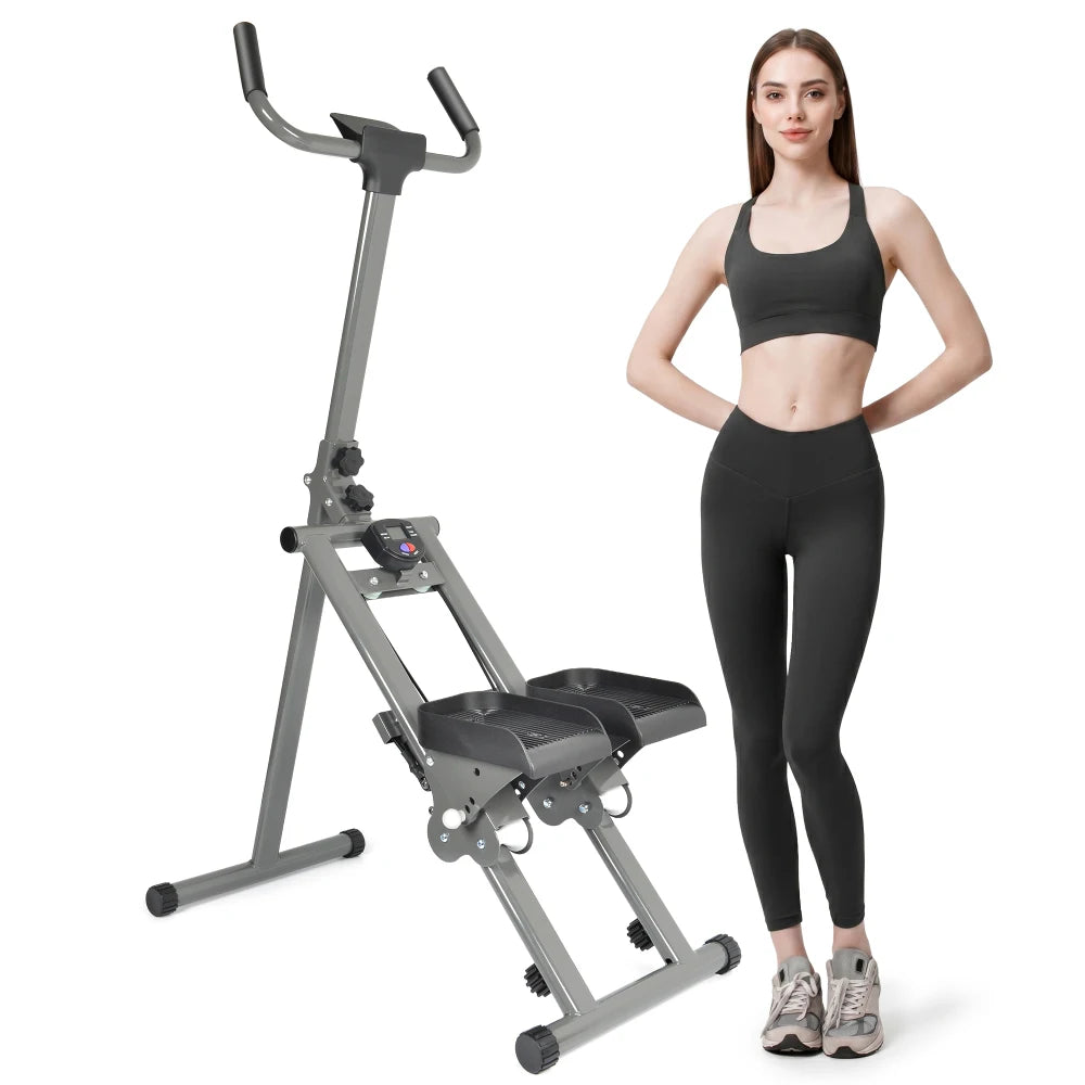 Ye Stair Stepper Machine, Vertical Climber w/ LCD Display, Compact Cardio Step Trainer for Full-Body Home Workouts