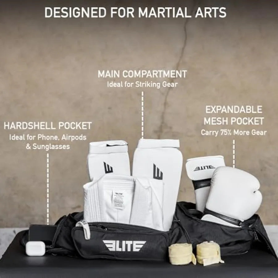 Jiu Jitsu BJJ Jaco Expandable Gym Duffel Backpack Bag for MMA BJJ Jiu Jitsu Boxing Gear Duffel Athletic Bag