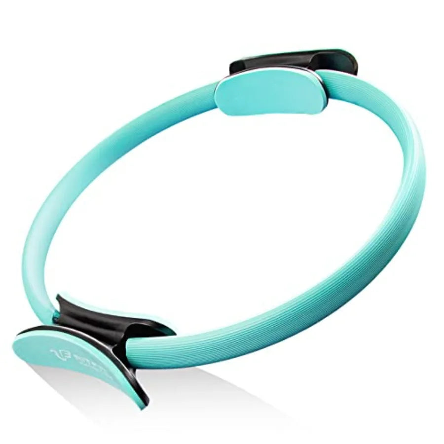 Pilates Ring Circle - 14 Inch Magic Fitness Circle for Toning Inner and Outer Thighs, Bonus Workout Guide Included