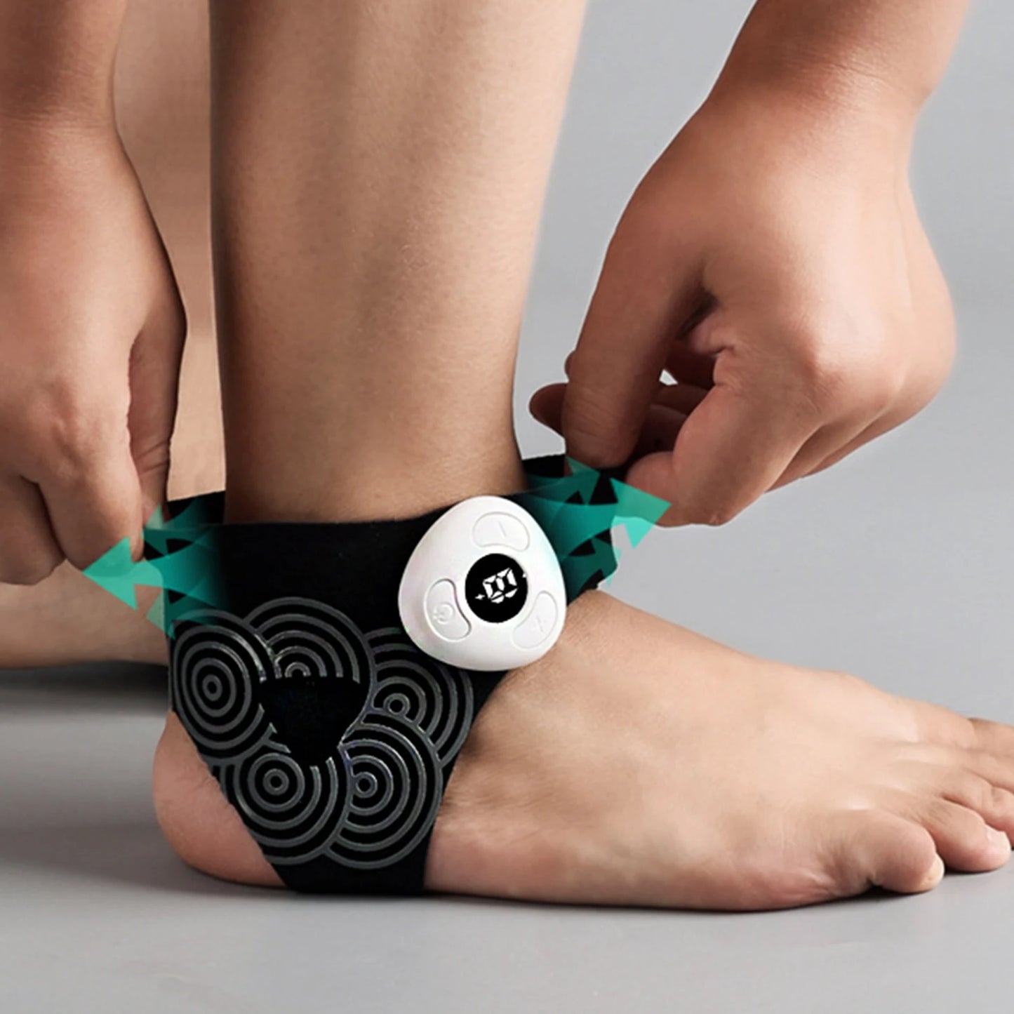 EMS Pulse Ankle Massager Lightweight Sports Ankle Support Breathable Joint Protection Gear Anti Sprain Injury