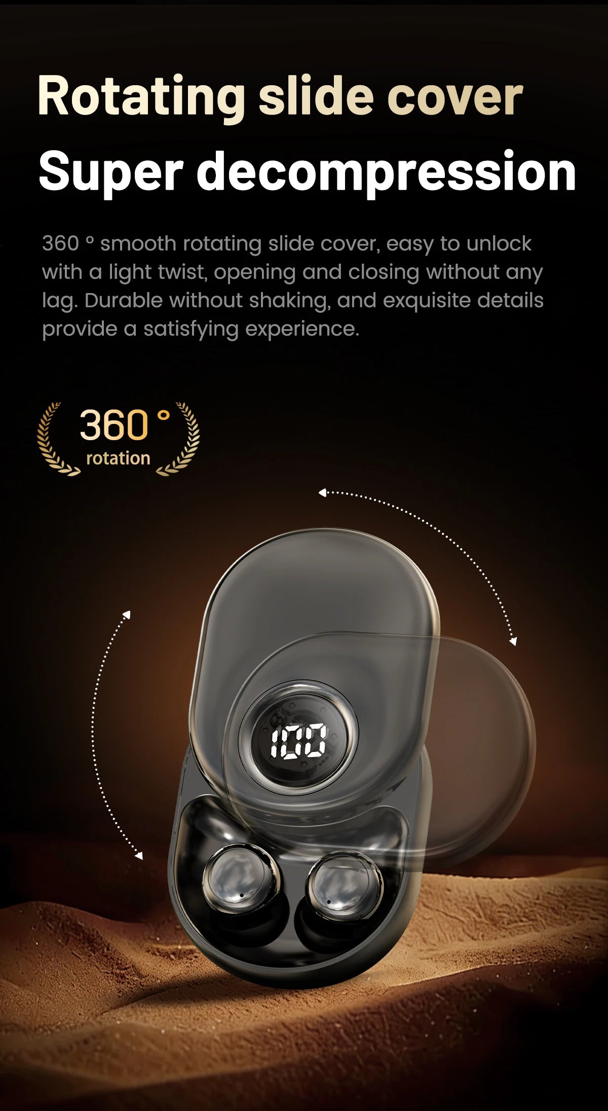 SK55 Bluetooth Wireless Earbuds Sleep Earphones, Bluetooth 6.0, Noise-Canceling Earphones.Improves Sleep Quality, Zero Pressure On The Ears When Sleeping On Your Side, Invisible Flat-head Earphones, Suitable For Travel And Si