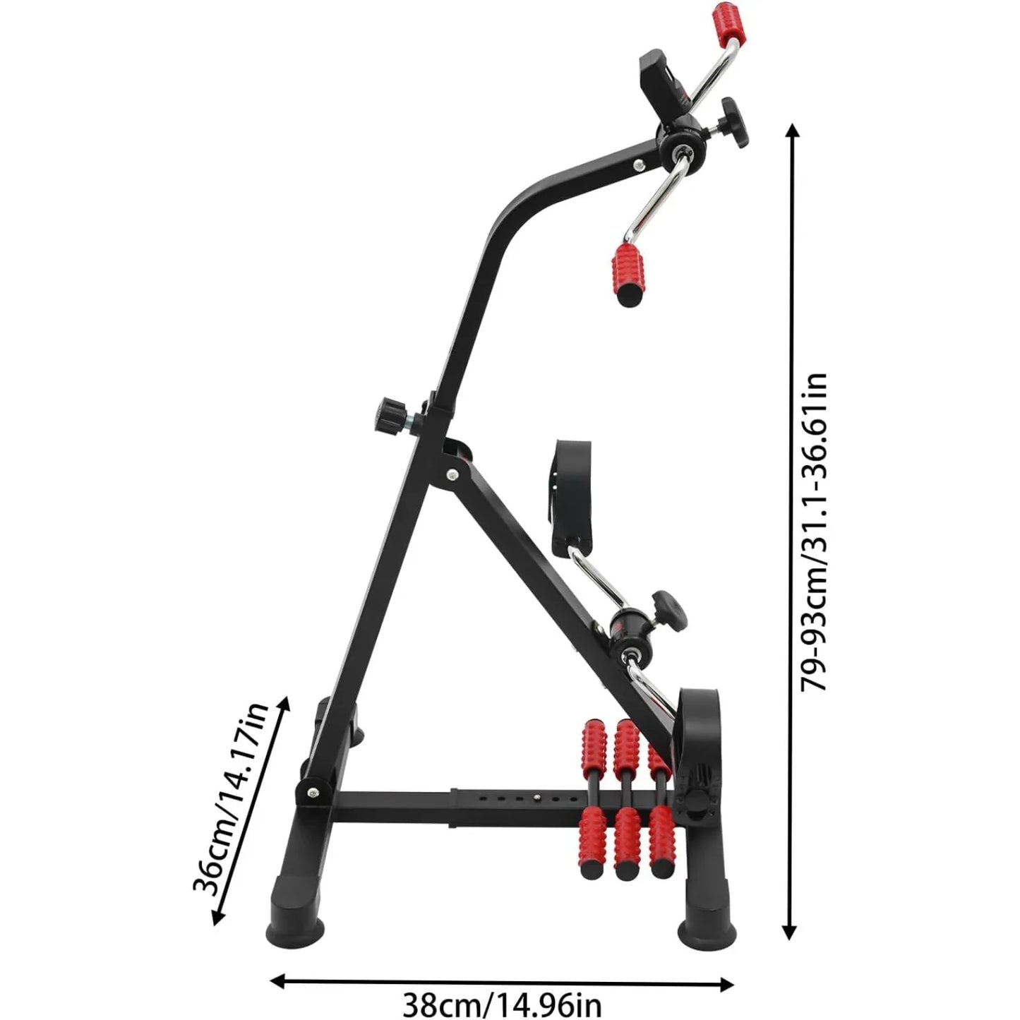 Pedal Exerciser Bike, Fitness Bike, Exerciser Bike, Pedal Exerciser Bike Hand Arm Leg And Knee Stroke Recovery Equipment, Elderly Physical Therapy Sit Exercise