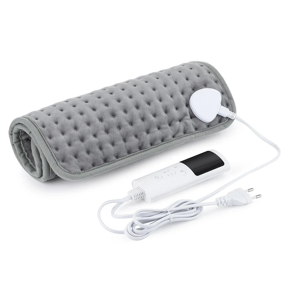 30*60cm Electric Heating Pads for Back Neck Shoulder Home Office 9 Heat Levels Heat Therapy Pad Constant Temperature Heating Mat US Plug