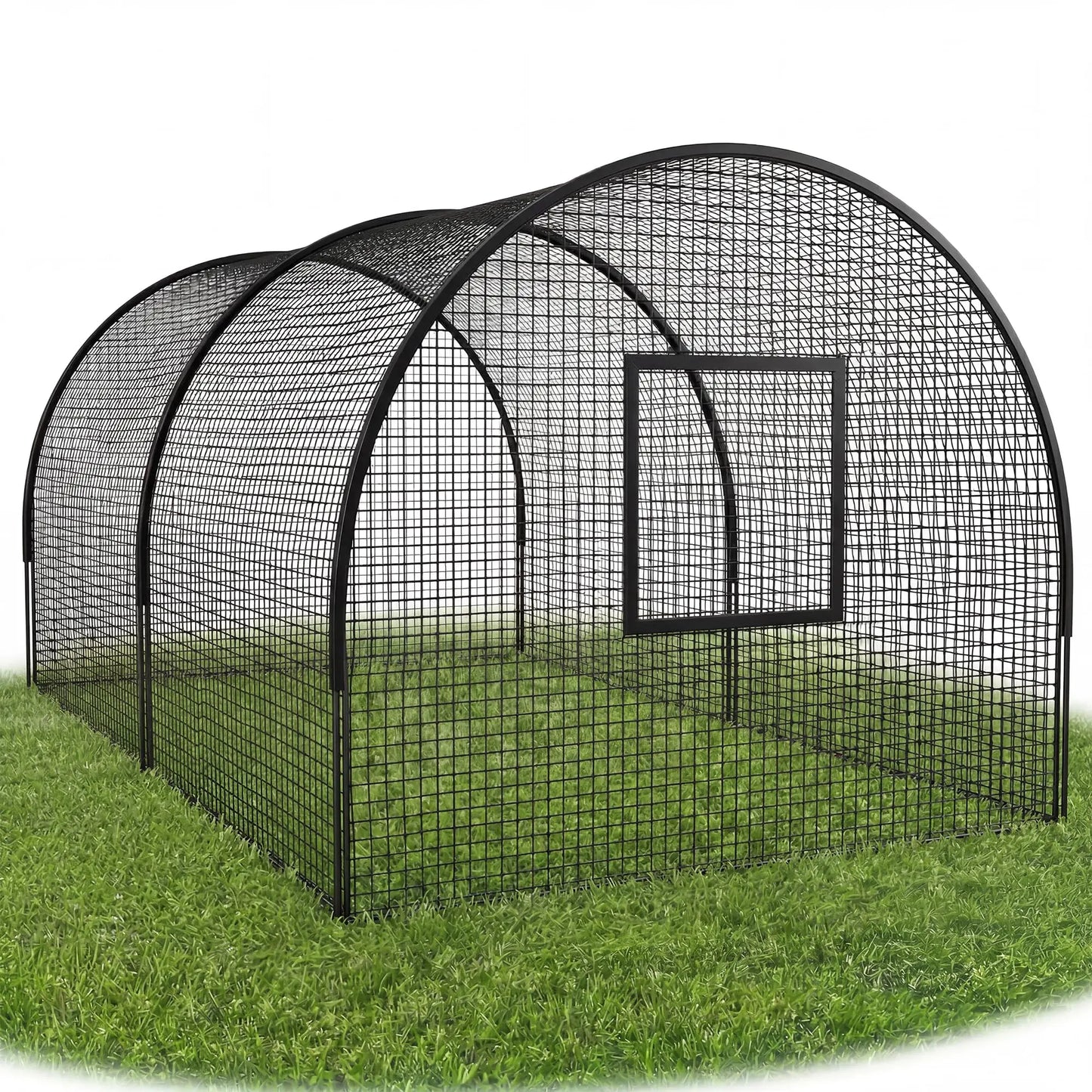 33FT/22FT Baseball Batting Cage With Frame & Net, Outdoor Hitting Pitching Training Net For Backyard Softball Golf Practice Set