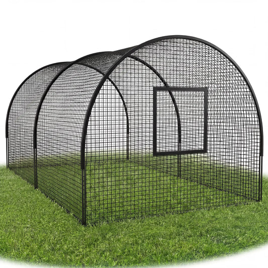 33FT/22FT Baseball Batting Cage With Frame & Net, Outdoor Hitting Pitching Training Net For Backyard Softball Golf Practice Set