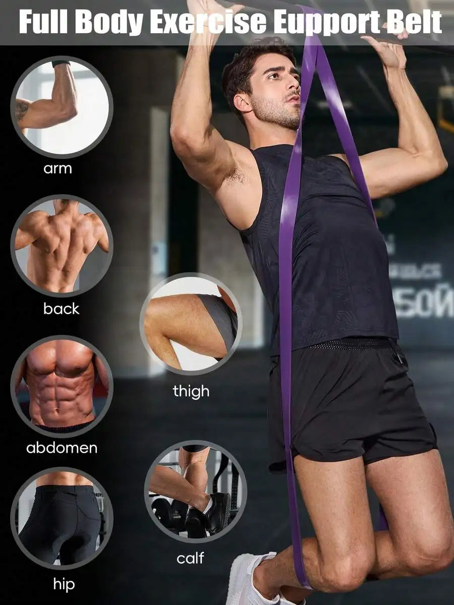 5lbs To 230lbs Pull Up Assist Resistance Bands, Including Pull Up Resistance Bands, Stretch Bands, Fitness TPE Resistance Bands