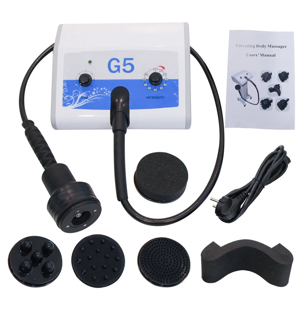 G5 Vibration Massage Slimming Fat Reduce Shaping Massager Waist Muscle Relax Anti Cellulite High Frequency Body Firming Device