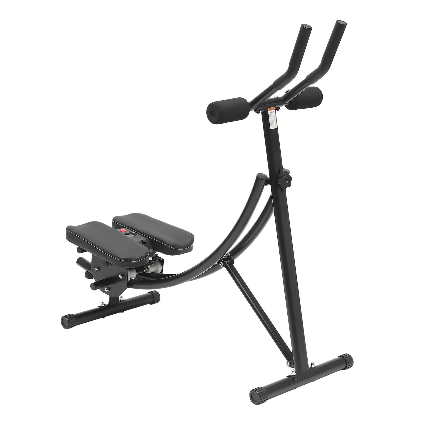 Ab Trainer Abdominal Multi-Functional Adjustable Workout Bench with LED Monitor 330lbs Capacity for Men, Women